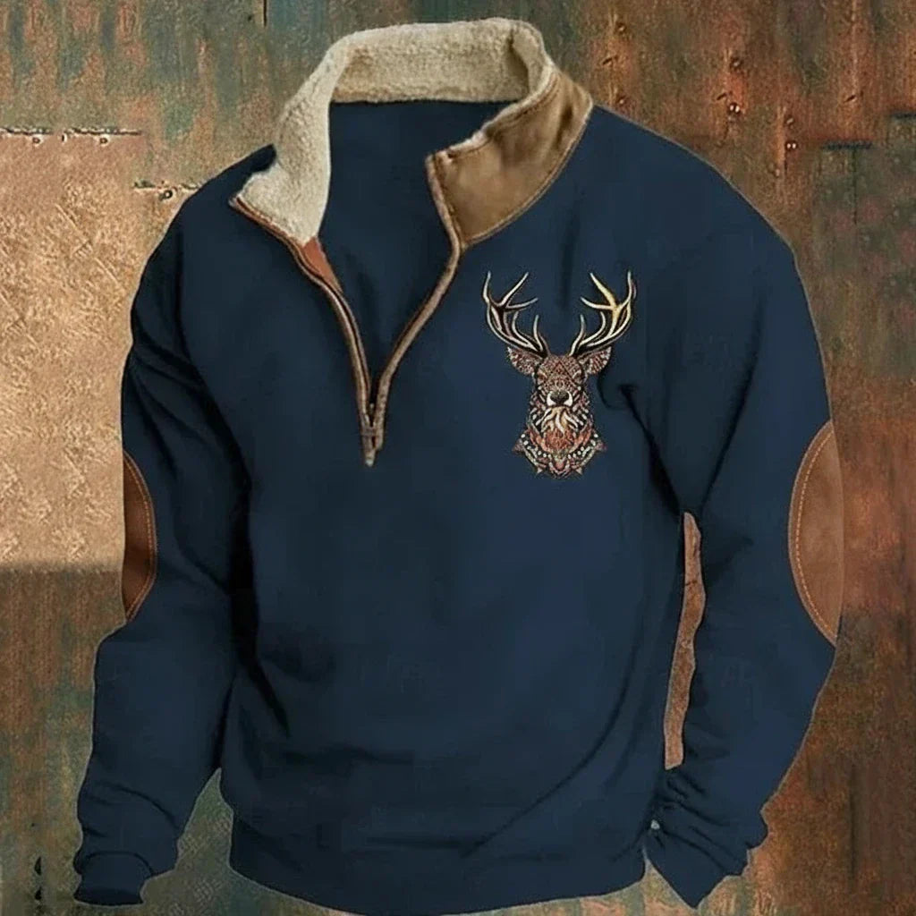 James | Nordic Deer Sweater